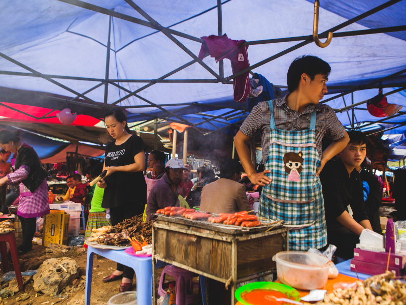 marché ethnique Hmong
